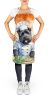 Bouvier des Flandres The Chef Apron Cooking Kitchen Server Baking Crafts Gardening for Adult Women Men, Unisex, Large, Multicolor