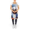 Newfoundland The Chef Apron Cooking Kitchen Server Baking Crafts Gardening for Adult Women Men, Unisex, Large, Multicolor